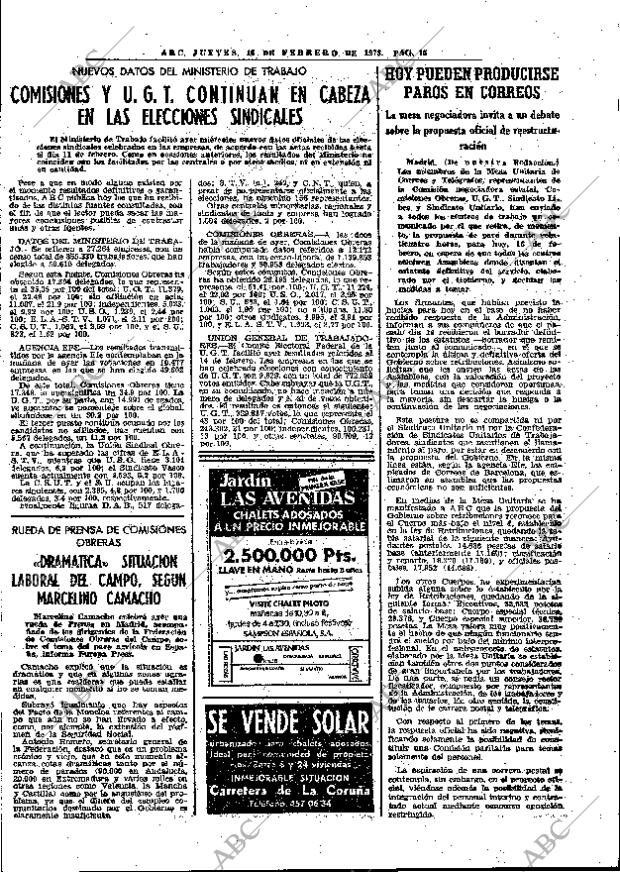 ABC MADRID 16-02-1978 página 27