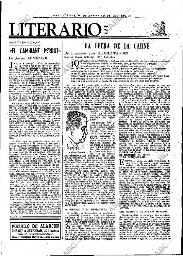 ABC MADRID 16-02-1978 página 49