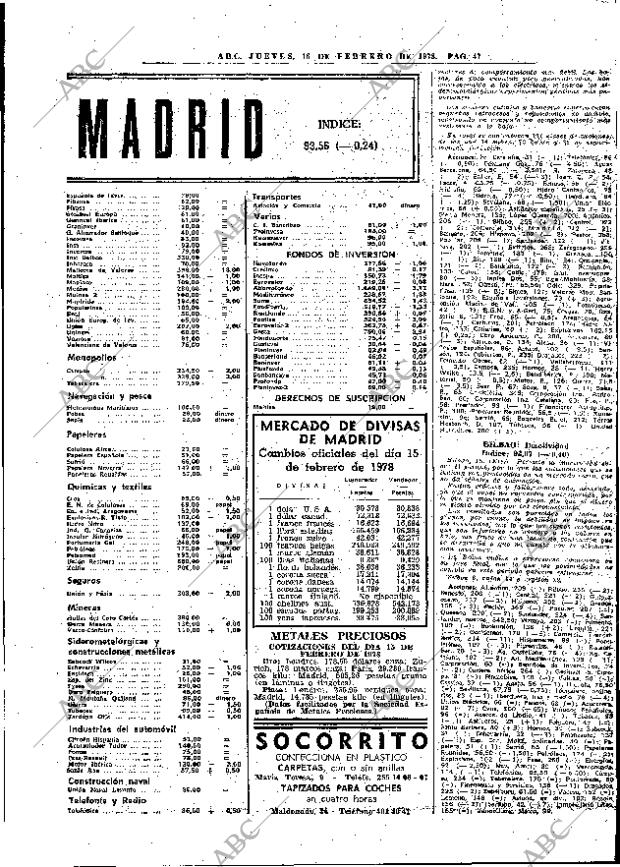 ABC MADRID 16-02-1978 página 59