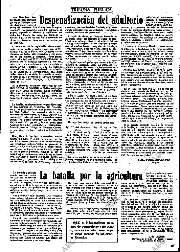 ABC MADRID 16-02-1978 página 93
