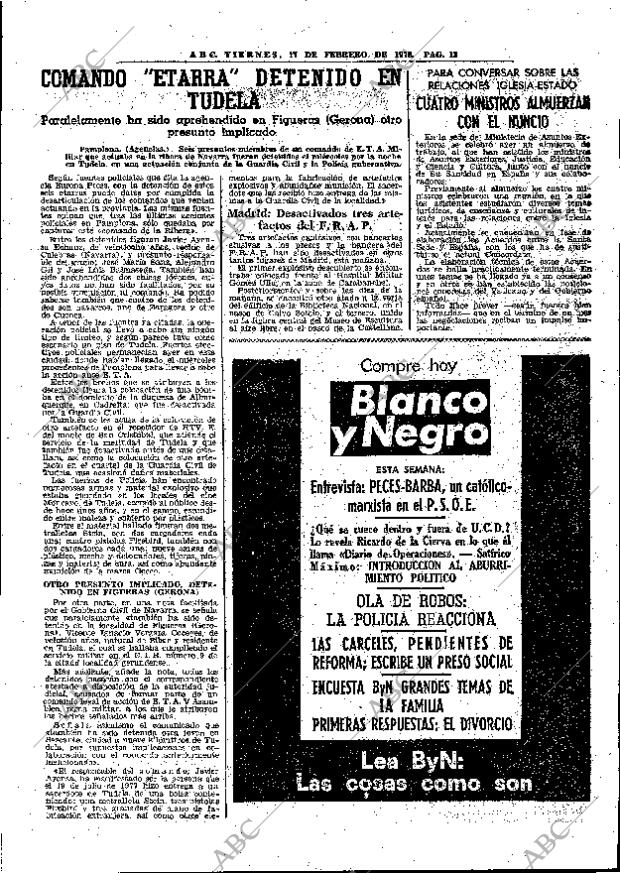 ABC MADRID 17-02-1978 página 29