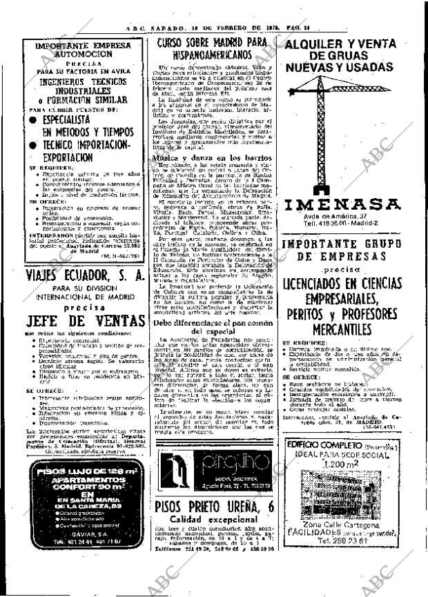 ABC MADRID 18-02-1978 página 36