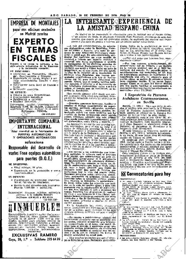 ABC MADRID 18-02-1978 página 40