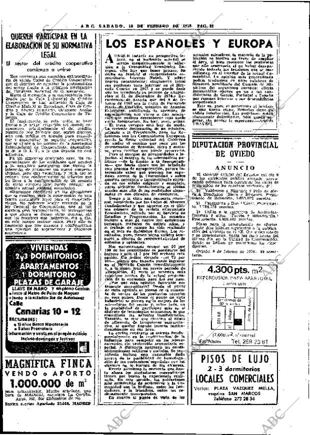 ABC MADRID 18-02-1978 página 44