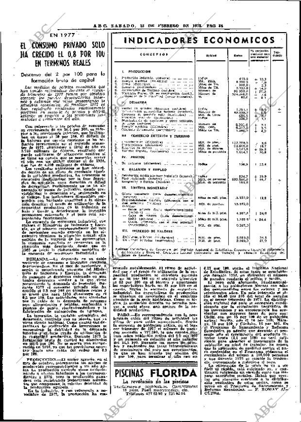ABC MADRID 18-02-1978 página 46