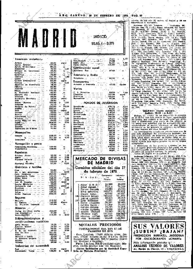 ABC MADRID 18-02-1978 página 49