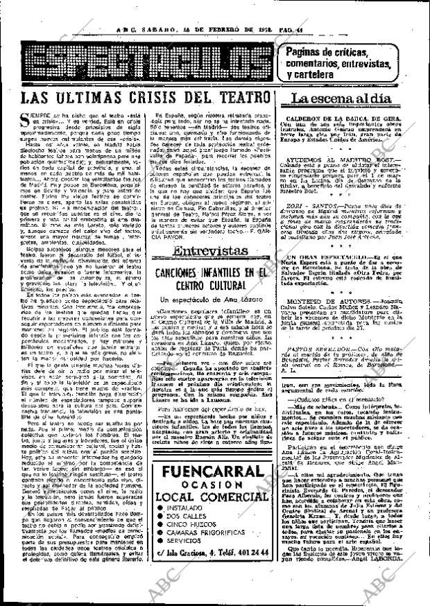 ABC MADRID 18-02-1978 página 56