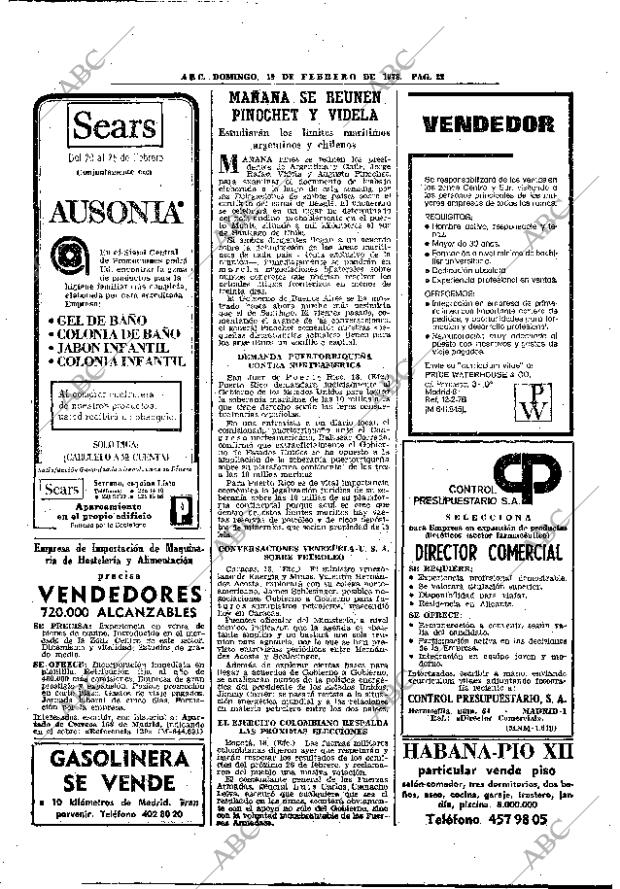 ABC MADRID 19-02-1978 página 38