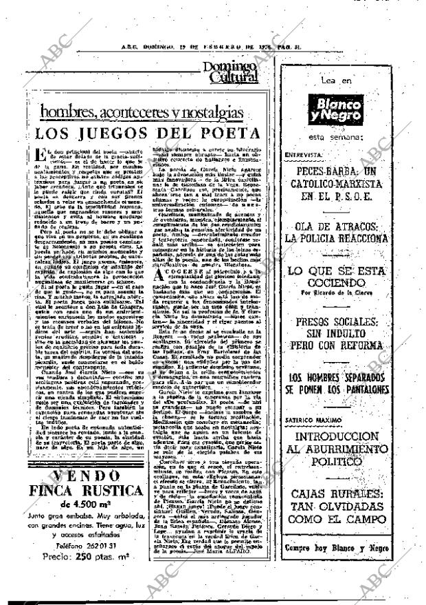 ABC MADRID 19-02-1978 página 47