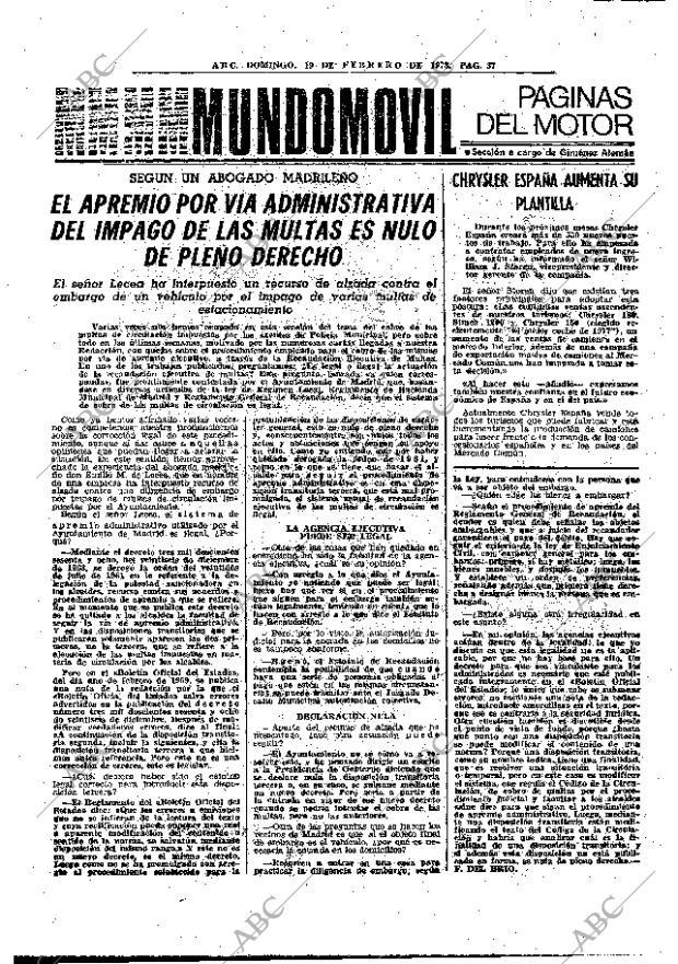 ABC MADRID 19-02-1978 página 53