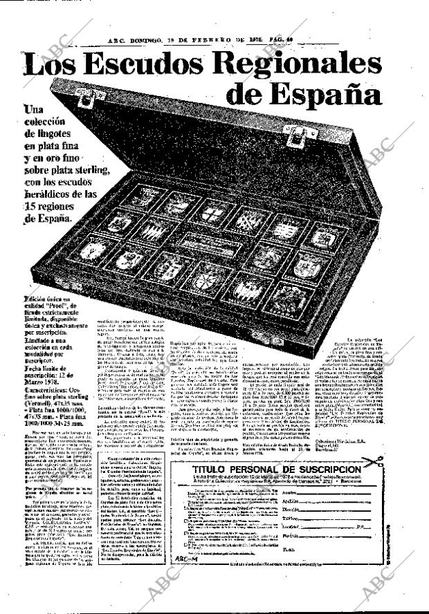 ABC MADRID 19-02-1978 página 56