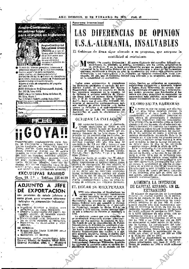 ABC MADRID 19-02-1978 página 58