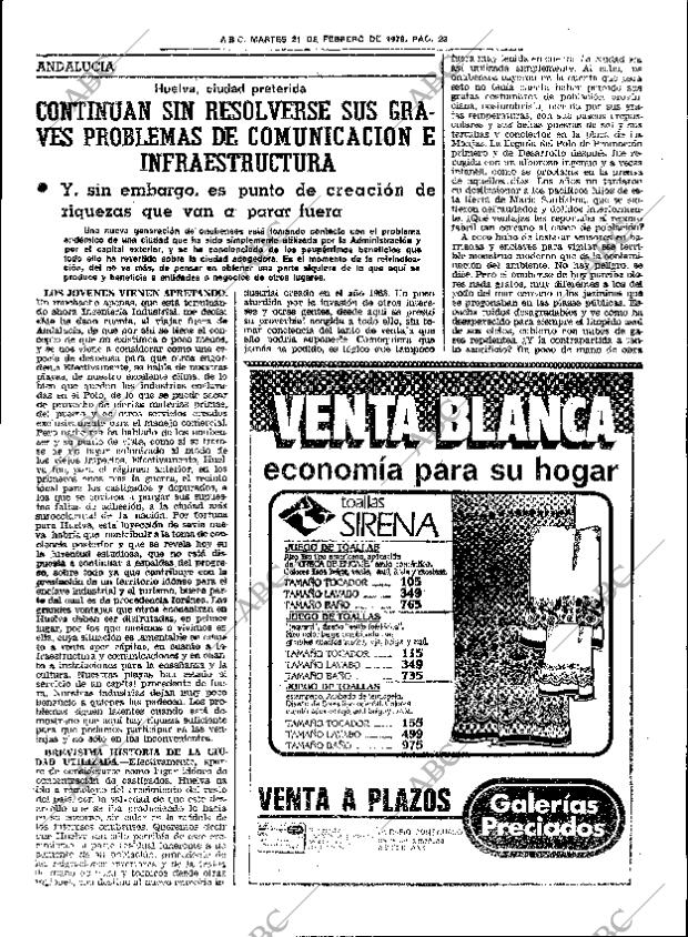 ABC SEVILLA 21-02-1978 página 35