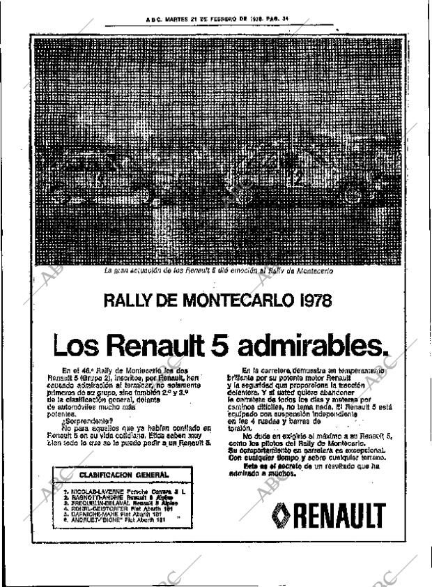 ABC SEVILLA 21-02-1978 página 46