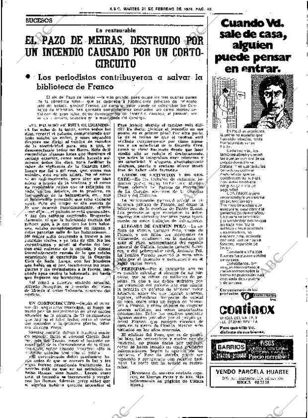 ABC SEVILLA 21-02-1978 página 57