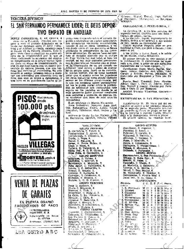 ABC SEVILLA 21-02-1978 página 70