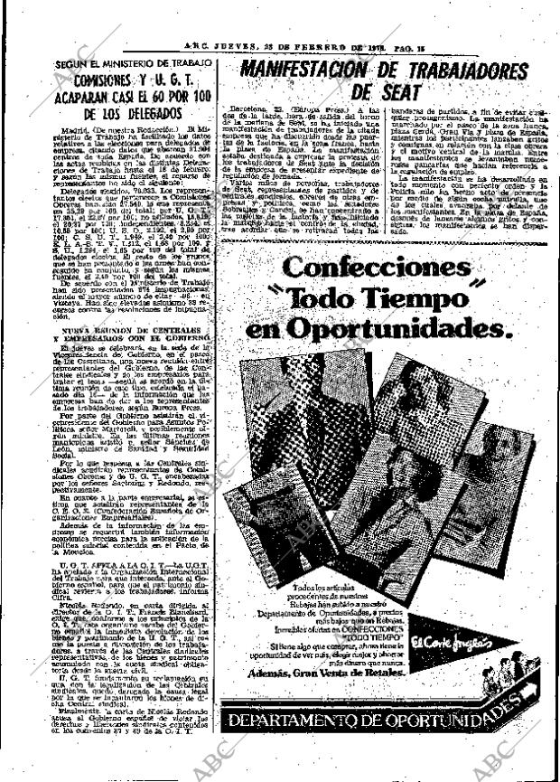 ABC MADRID 23-02-1978 página 23
