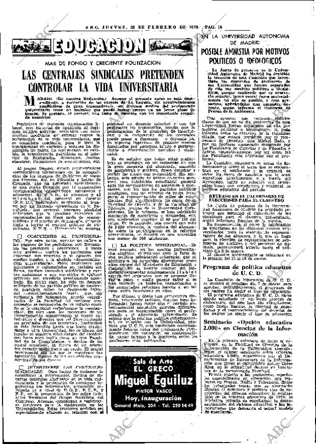 ABC MADRID 23-02-1978 página 26
