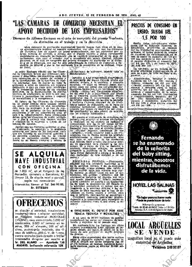 ABC MADRID 23-02-1978 página 51