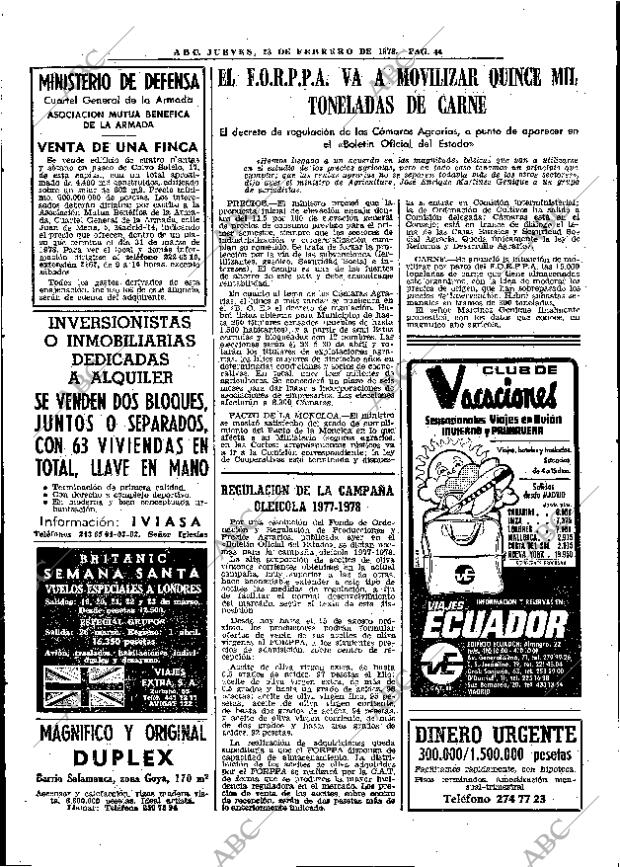 ABC MADRID 23-02-1978 página 52