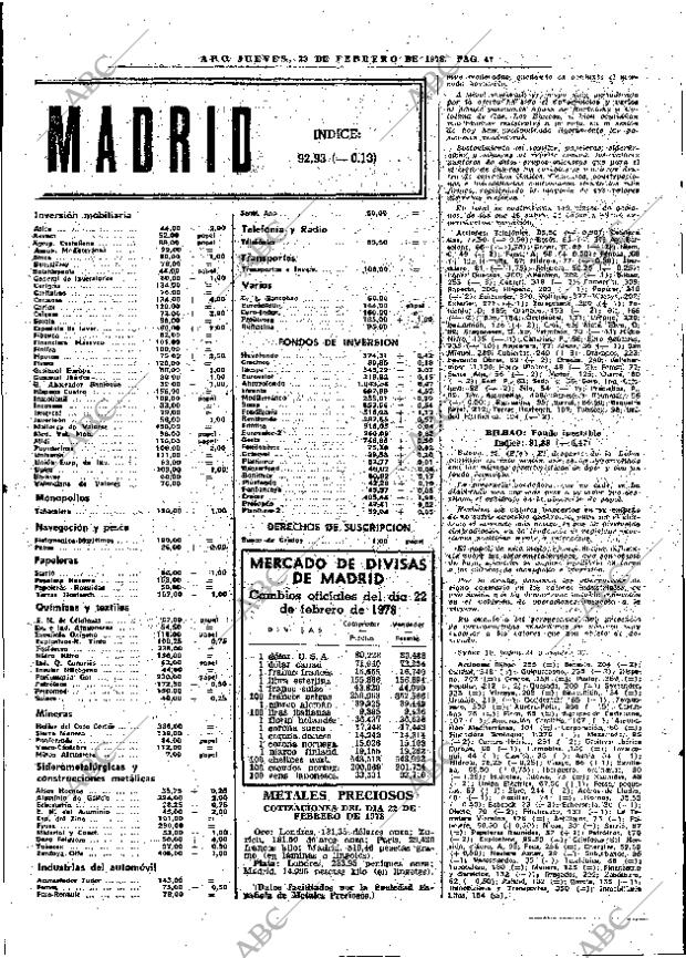 ABC MADRID 23-02-1978 página 55