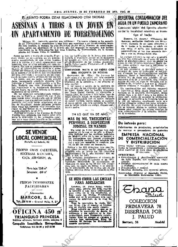ABC MADRID 23-02-1978 página 60