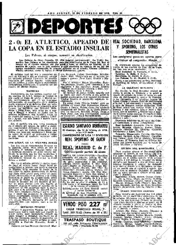 ABC MADRID 23-02-1978 página 61