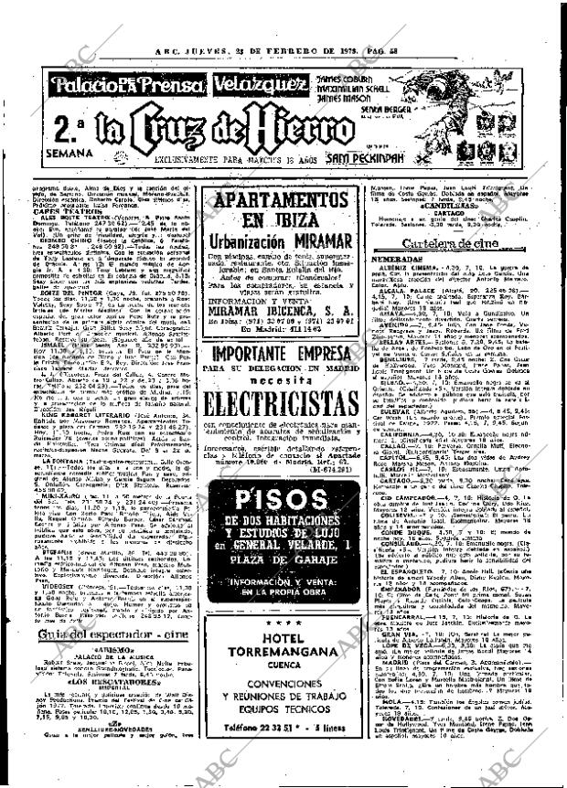 ABC MADRID 23-02-1978 página 66