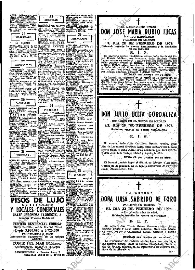 ABC MADRID 23-02-1978 página 83
