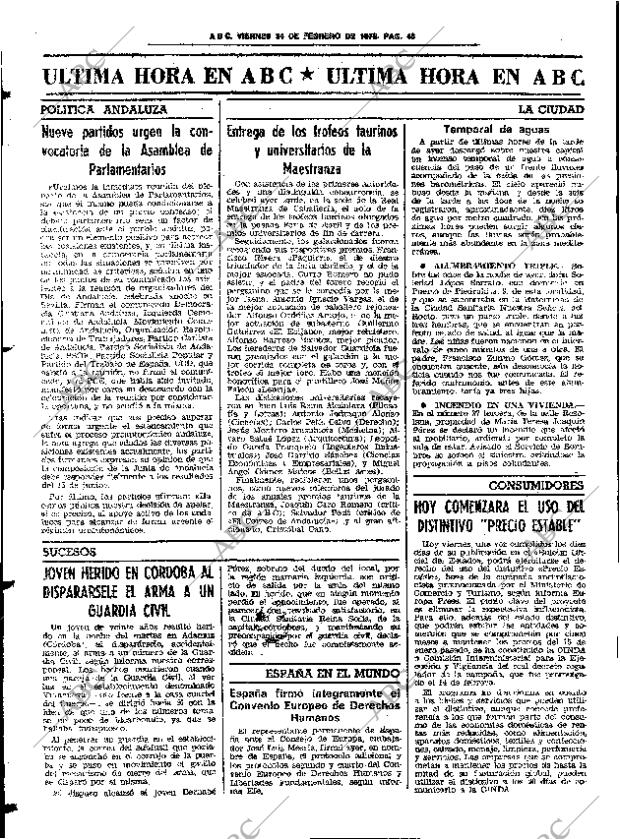 ABC SEVILLA 24-02-1978 página 56