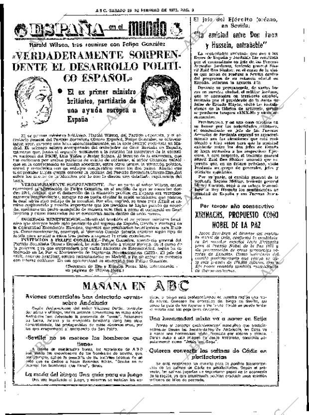 ABC SEVILLA 25-02-1978 página 17