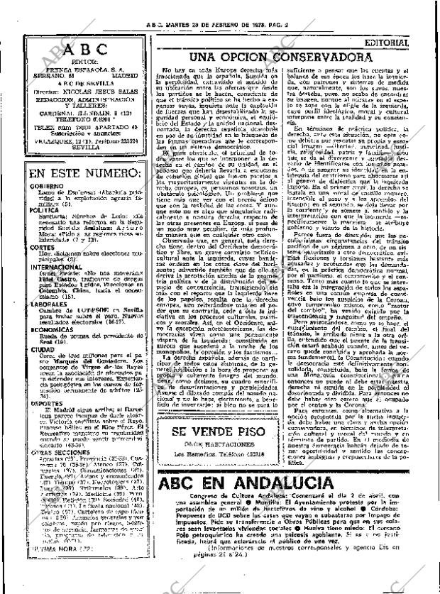 ABC SEVILLA 28-02-1978 página 14