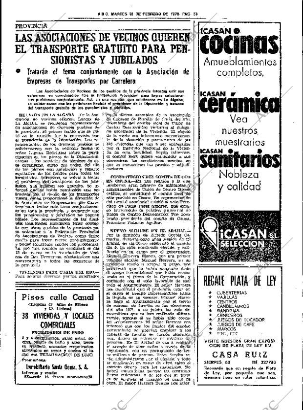 ABC SEVILLA 28-02-1978 página 45