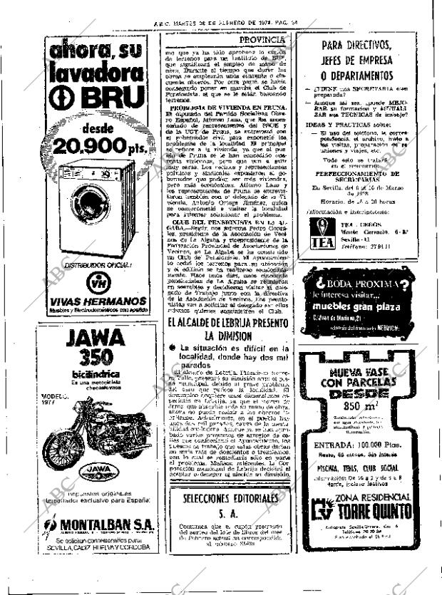 ABC SEVILLA 28-02-1978 página 46