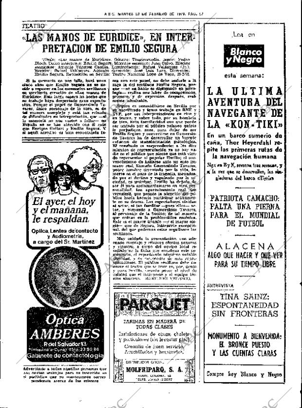 ABC SEVILLA 28-02-1978 página 69