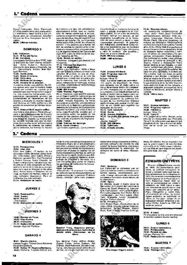 BLANCO Y NEGRO MADRID 01-03-1978 página 12