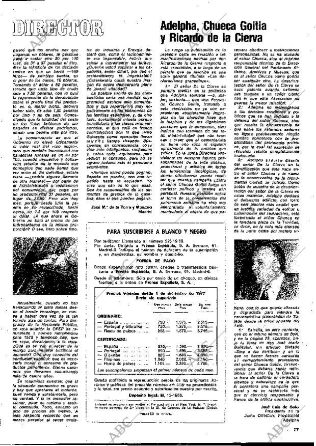 BLANCO Y NEGRO MADRID 01-03-1978 página 17