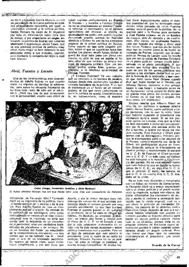 BLANCO Y NEGRO MADRID 01-03-1978 página 27