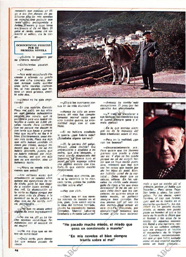 BLANCO Y NEGRO MADRID 01-03-1978 página 46