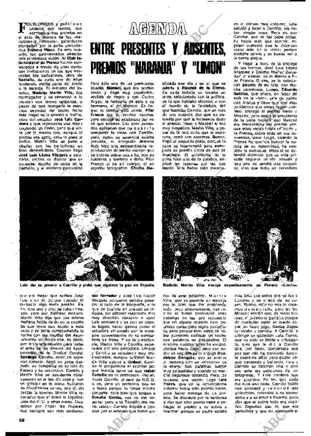 BLANCO Y NEGRO MADRID 01-03-1978 página 52