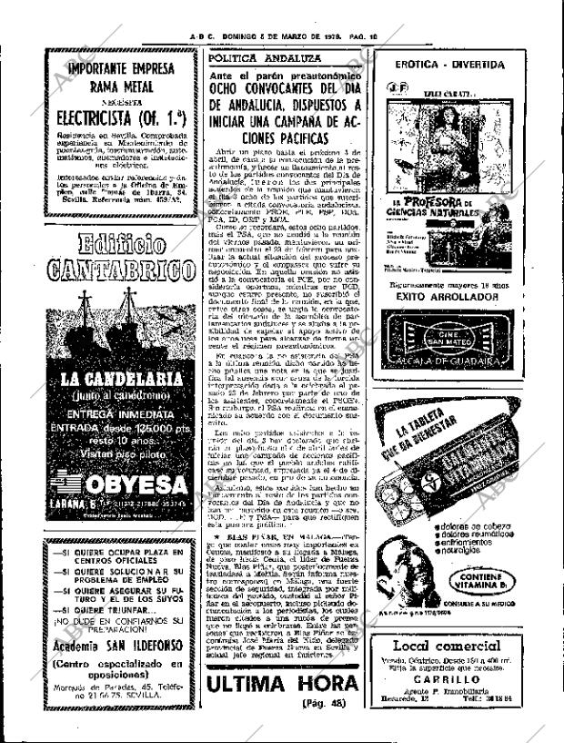 ABC SEVILLA 05-03-1978 página 22