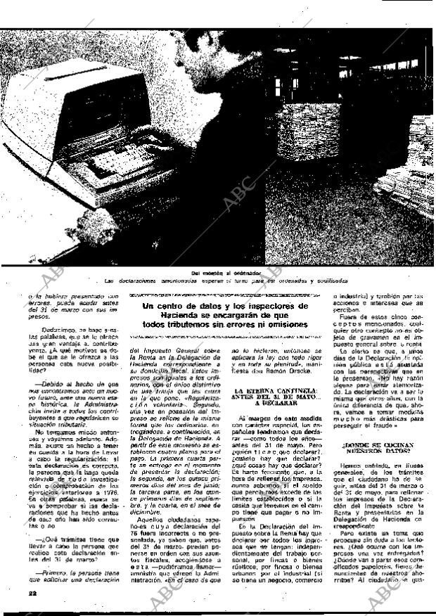 BLANCO Y NEGRO MADRID 08-03-1978 página 22