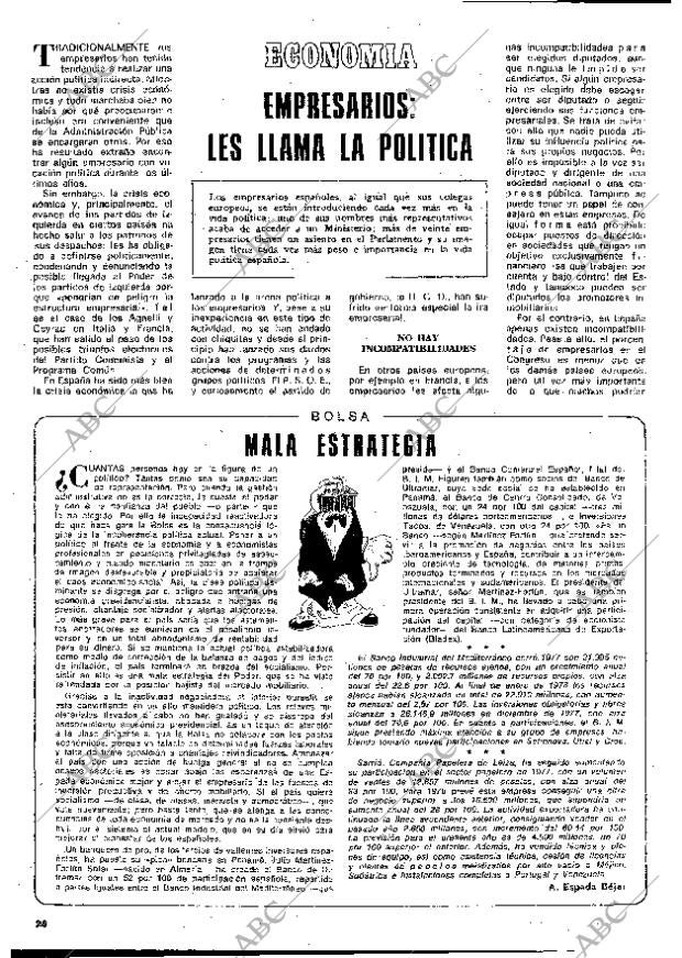 BLANCO Y NEGRO MADRID 08-03-1978 página 28