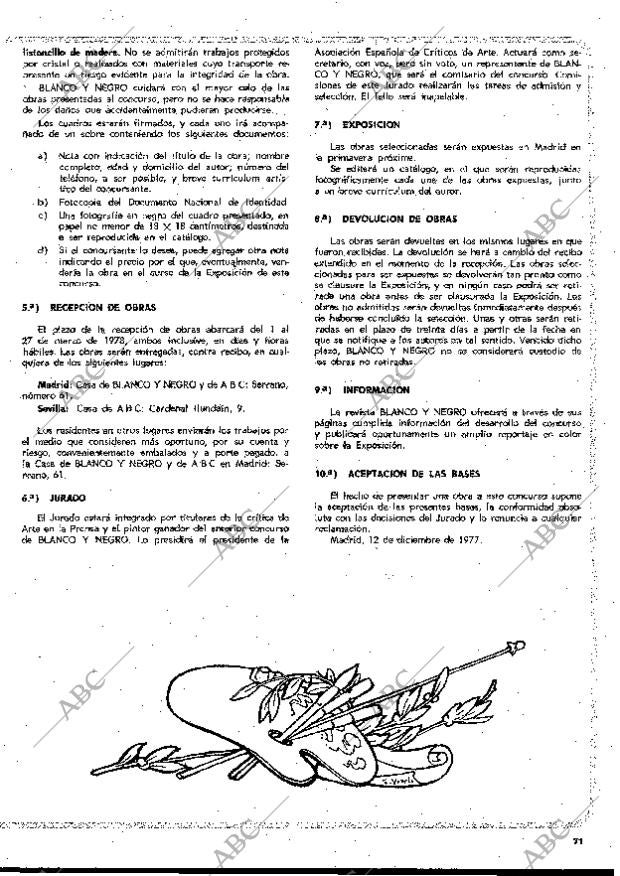 BLANCO Y NEGRO MADRID 08-03-1978 página 71