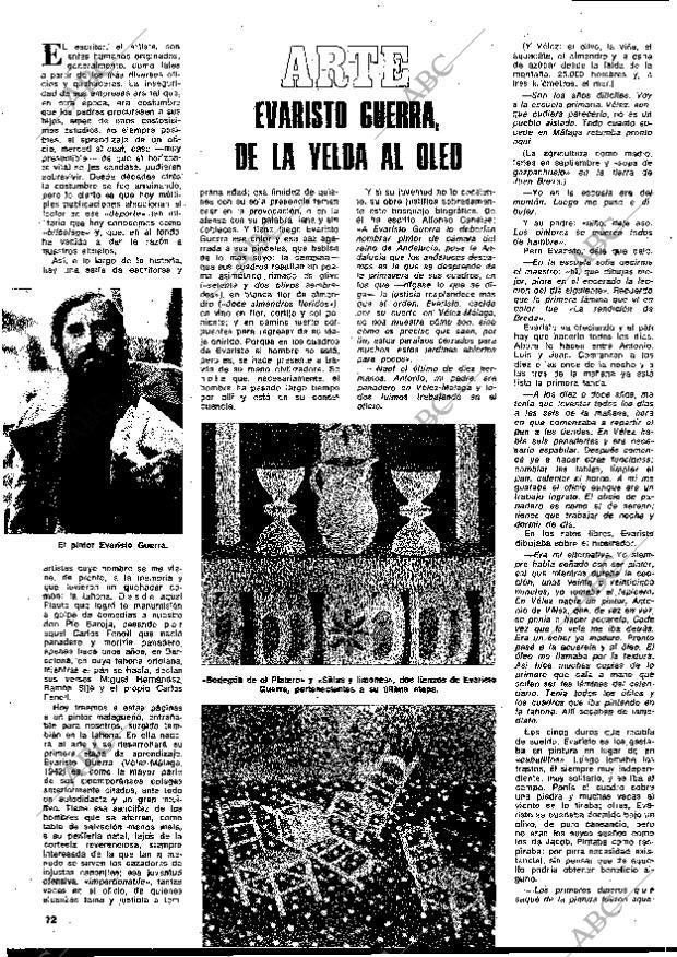 BLANCO Y NEGRO MADRID 08-03-1978 página 72