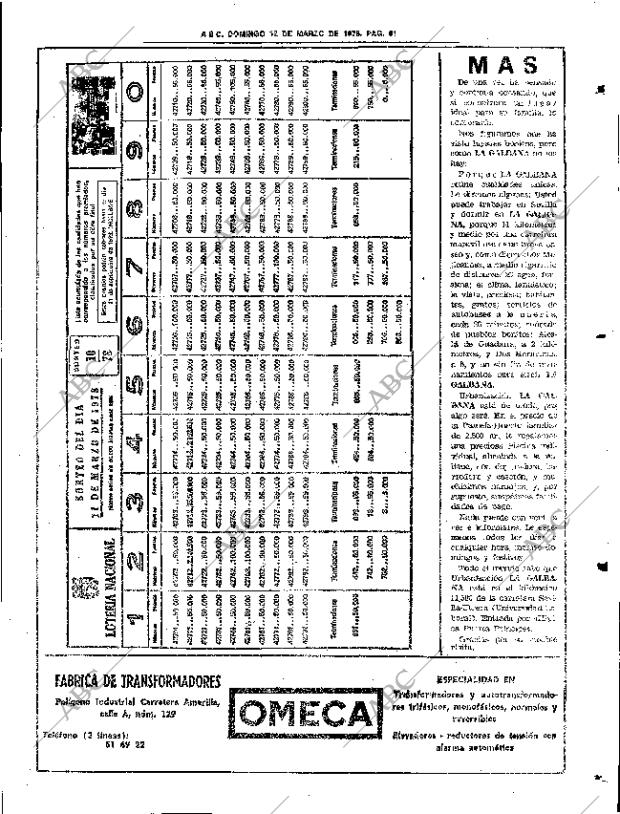 ABC SEVILLA 12-03-1978 página 73