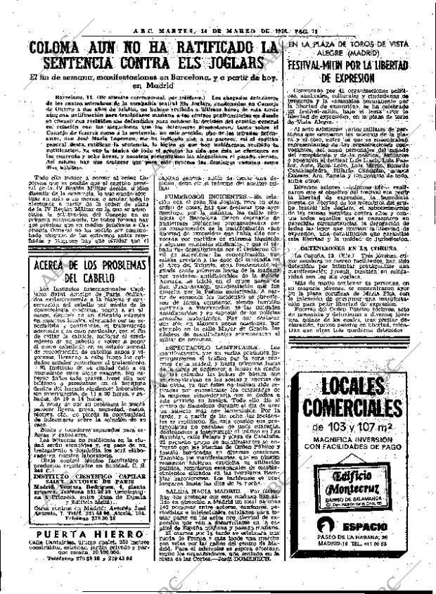 ABC MADRID 14-03-1978 página 25