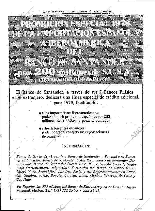 ABC MADRID 14-03-1978 página 52