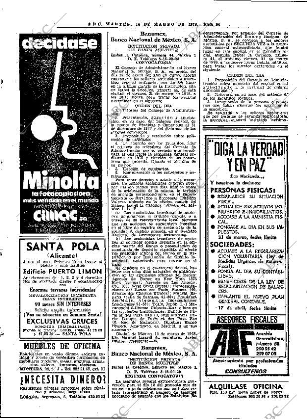 ABC MADRID 14-03-1978 página 66