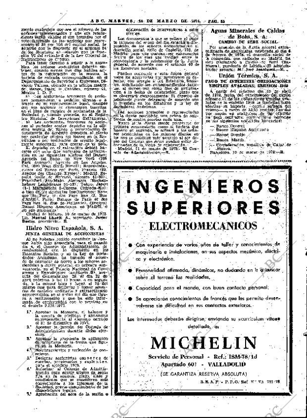 ABC MADRID 14-03-1978 página 67